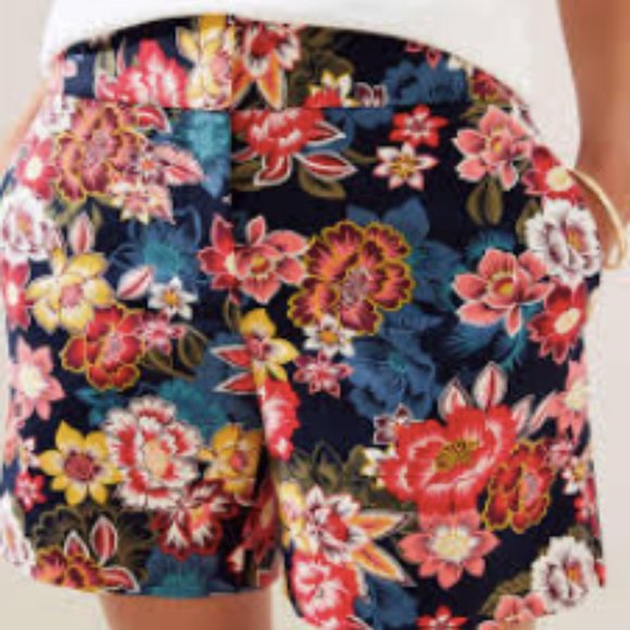 LOFT Shorts NWT Floral size 4 - Picture 2 of 5
